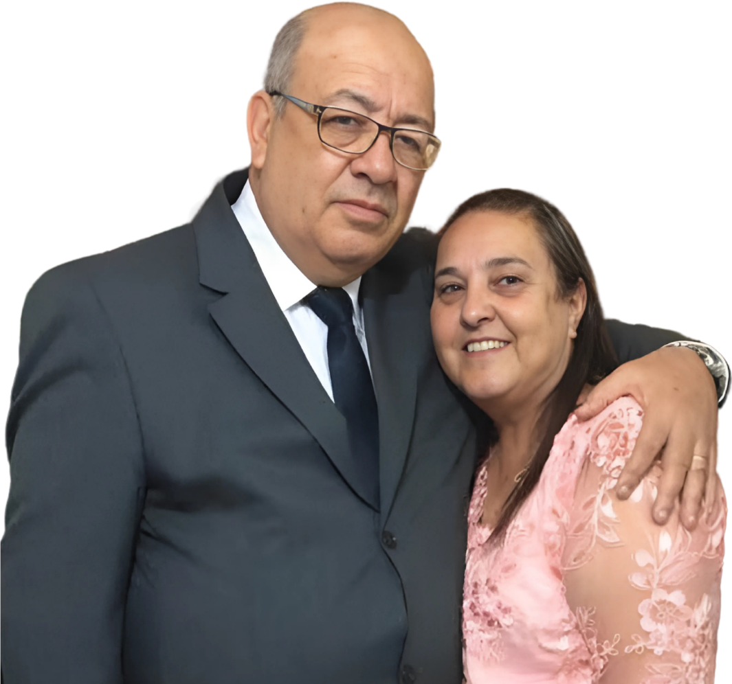 Pr. Nemias Pereira da Rocha e Irmã Ruth